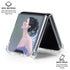 Forget Me Not by Rachel Anderson Galaxy Z Flip6 Clear Case